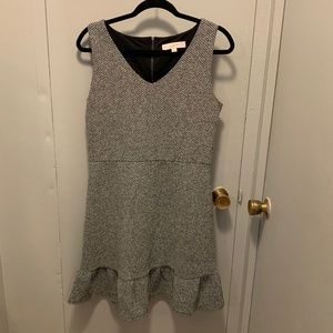 Grey LOFT dress, size 8